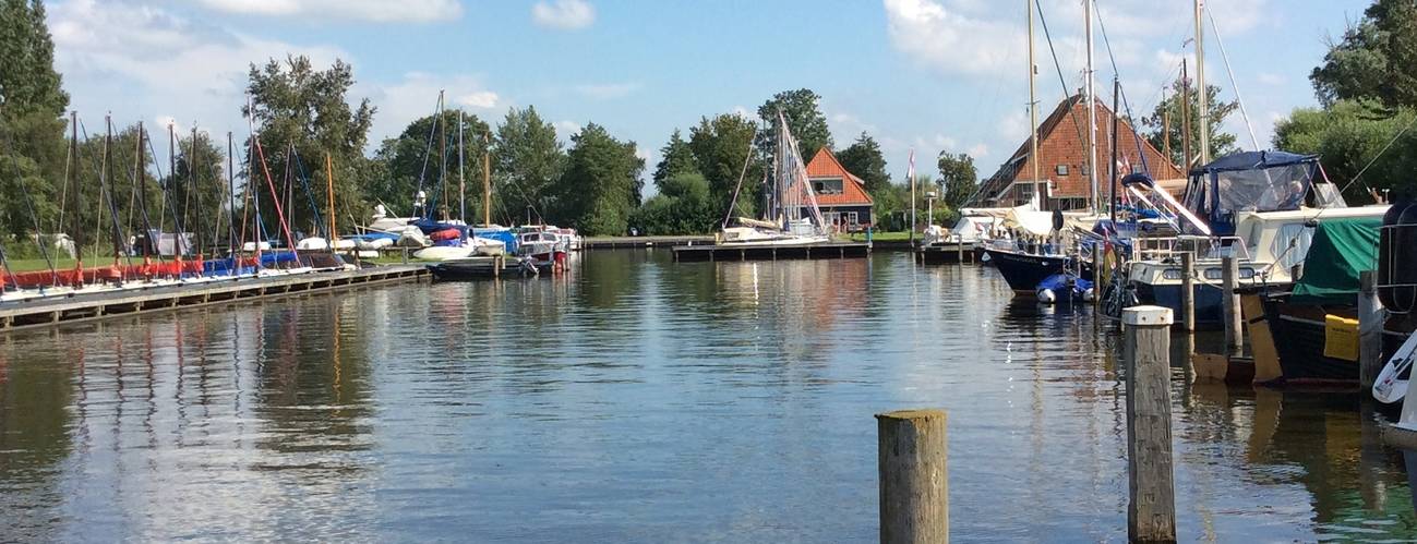 Jachthaven in Friesland